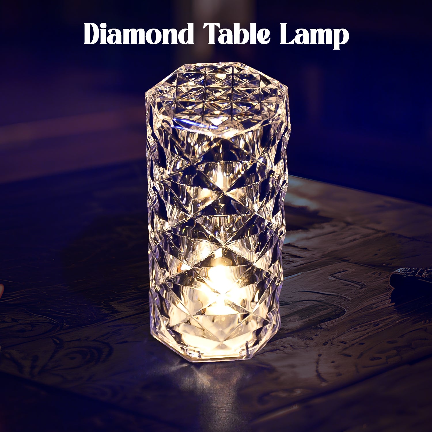 6240 Diamond Table Lamp  Candles For Home Decoration Crystal Candle Lights 6240 Diamond Table Lamp  Candles For Home Decoration Crystal Candle Lights